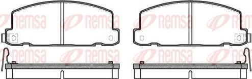 Kawe 0181 04 - Bremžu uzliku kompl., Disku bremzes www.autospares.lv