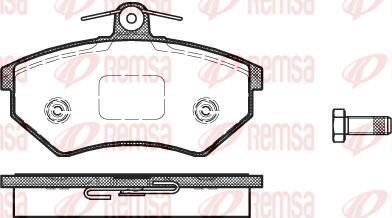 Kawe 0134 40 - Bremžu uzliku kompl., Disku bremzes www.autospares.lv