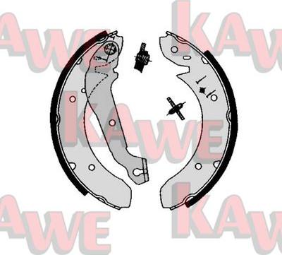 Kawe 01350 - Brake Shoe Set www.autospares.lv