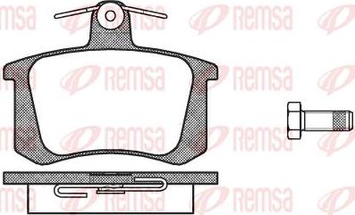 Kawe 0135 20 - Bremžu uzliku kompl., Disku bremzes www.autospares.lv