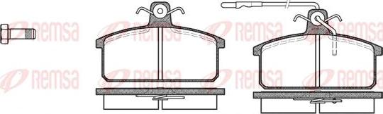 Kawe 0128 32 - Bremžu uzliku kompl., Disku bremzes autospares.lv