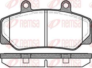 Kawe 0176 20 - Тормозные колодки, дисковые, комплект www.autospares.lv