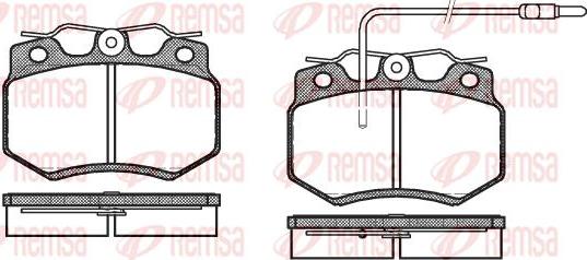 Kawe 0170 02 - Bremžu uzliku kompl., Disku bremzes www.autospares.lv