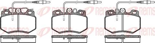 Kawe 0170 34 - Bremžu uzliku kompl., Disku bremzes www.autospares.lv