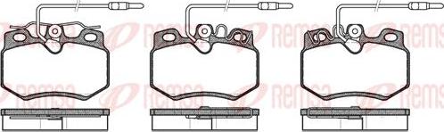 Kawe 0170 24 - Bremžu uzliku kompl., Disku bremzes www.autospares.lv