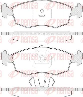 Kawe 0172 35 - Bremžu uzliku kompl., Disku bremzes www.autospares.lv