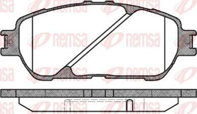 Kawe 0898 00 - Bremžu uzliku kompl., Disku bremzes www.autospares.lv