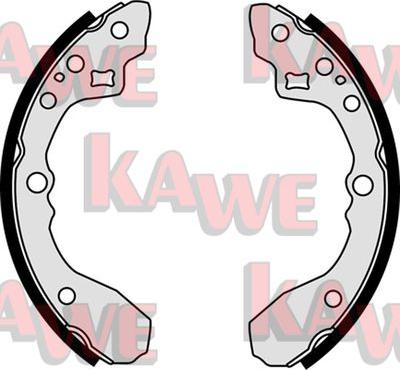 Kawe 08490 - Bremžu loku komplekts www.autospares.lv