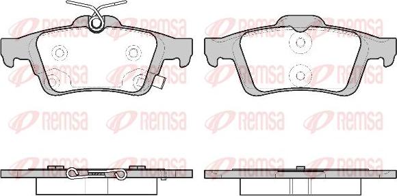 Kawe 0842 11 - Тормозные колодки, дисковые, комплект www.autospares.lv