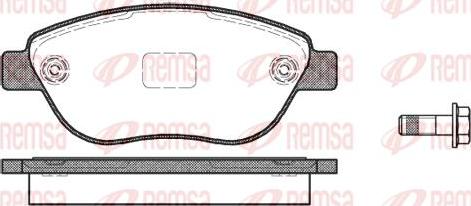 Kawe 0859 10 - Brake Pad Set, disc brake www.autospares.lv