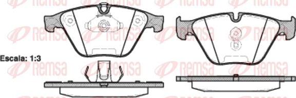 Kawe 0857 20 - Bremžu uzliku kompl., Disku bremzes www.autospares.lv