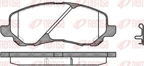 Aisin SN776P - Тормозные колодки, дисковые, комплект www.autospares.lv