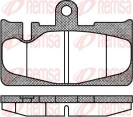 Kawe 0889 00 - Bremžu uzliku kompl., Disku bremzes www.autospares.lv