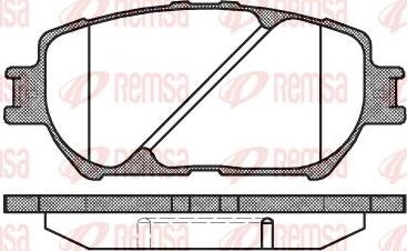 AISIN SN687 - Bremžu uzliku kompl., Disku bremzes www.autospares.lv