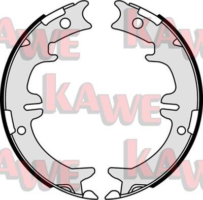 Kawe 08340 - Bremžu loku kompl., Stāvbremze www.autospares.lv