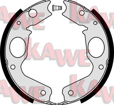 Kawe 08350 - Bremžu loku kompl., Stāvbremze www.autospares.lv