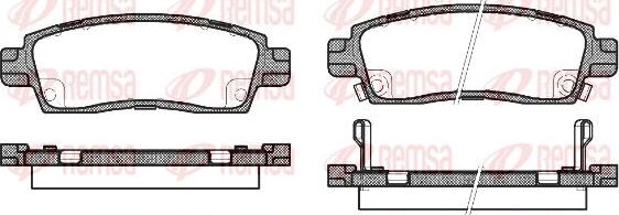 Kawe 0838 02 - Bremžu uzliku kompl., Disku bremzes www.autospares.lv