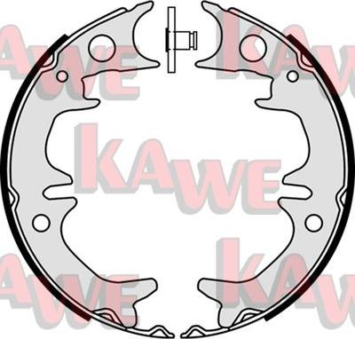 Kawe 08380 - Bremžu loku kompl., Stāvbremze www.autospares.lv