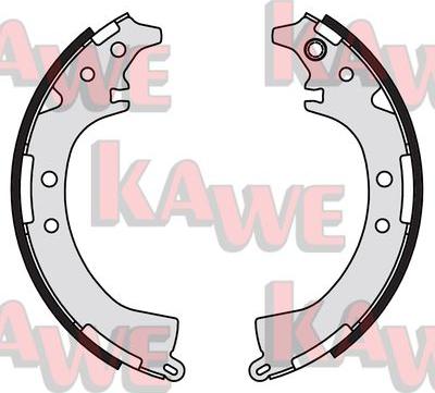 Kawe 08220 - Bremžu loku komplekts www.autospares.lv