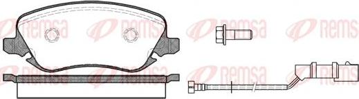 Kawe 0879 02 - Bremžu uzliku kompl., Disku bremzes www.autospares.lv