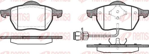 Kawe 0390 02 - Тормозные колодки, дисковые, комплект www.autospares.lv