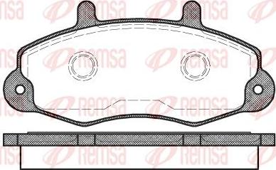 Kawe 0391 00 - Bremžu uzliku kompl., Disku bremzes www.autospares.lv