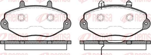 Kawe 0392 02 - Bremžu uzliku kompl., Disku bremzes www.autospares.lv