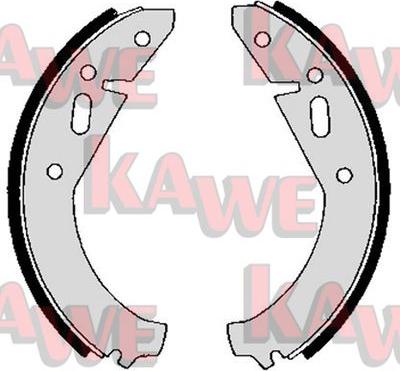 Kawe 03410 - Bremžu loku komplekts www.autospares.lv