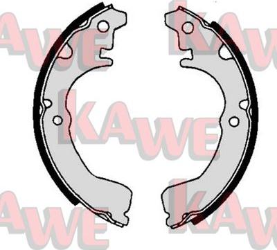 Kawe 03540 - Brake Shoe Set www.autospares.lv