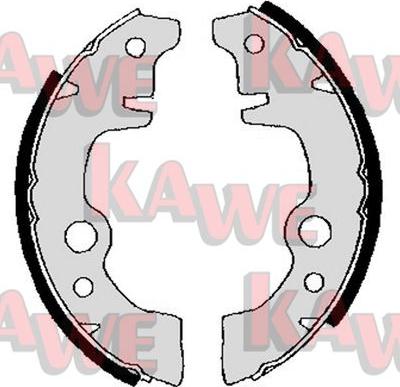 Kawe 03010 - Brake Shoe Set www.autospares.lv