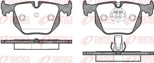 Kawe 0381 30 - Brake Pad Set, disc brake www.autospares.lv