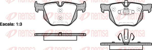 Kawe 0381 70 - Bremžu uzliku kompl., Disku bremzes www.autospares.lv