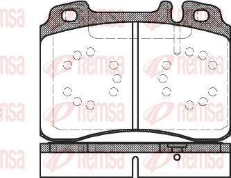 Kawe 0379 20 - Bremžu uzliku kompl., Disku bremzes www.autospares.lv