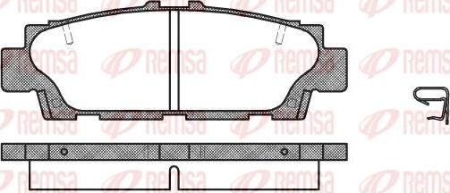 Kawe 0376 00 - Bremžu uzliku kompl., Disku bremzes www.autospares.lv