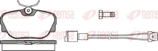 Kawe 0296 02 - Bremžu uzliku kompl., Disku bremzes www.autospares.lv