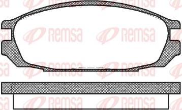 Kawe 0292 00 - Bremžu uzliku kompl., Disku bremzes www.autospares.lv