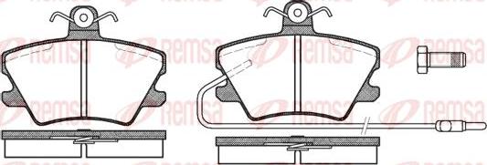 Kawe 0241 02 - Bremžu uzliku kompl., Disku bremzes www.autospares.lv