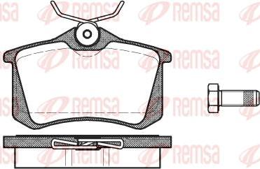 Kawe 0263 01 - Bremžu uzliku kompl., Disku bremzes www.autospares.lv