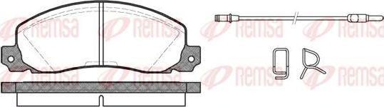 Kawe 0202 02 - Bremžu uzliku kompl., Disku bremzes autospares.lv