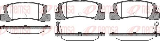 Kawe 0214 02 - Brake Pad Set, disc brake www.autospares.lv