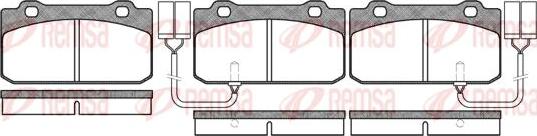 Kawe 0210 02 - Bremžu uzliku kompl., Disku bremzes www.autospares.lv