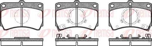 Kawe 0212 02 - Bremžu uzliku kompl., Disku bremzes autospares.lv