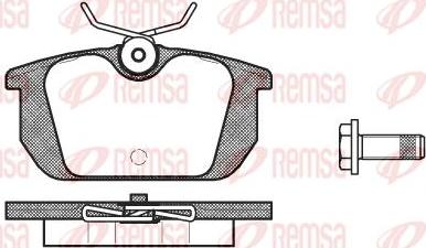 Kawe 0231 00 - Bremžu uzliku kompl., Disku bremzes www.autospares.lv