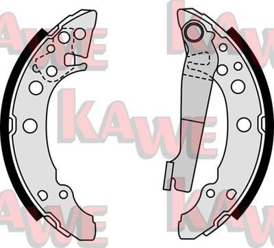 Kawe 07940 - Bremžu loku komplekts www.autospares.lv