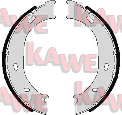 Kawe 07960 - Bremžu loku kompl., Stāvbremze www.autospares.lv