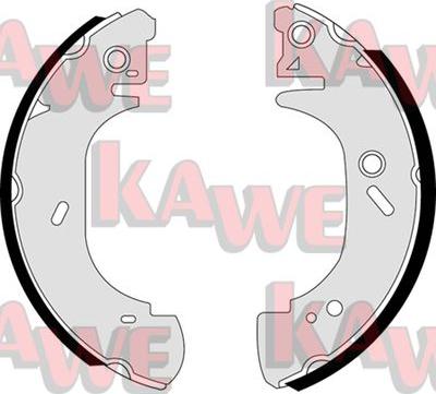 Kawe 07410 - Bremžu loku komplekts www.autospares.lv