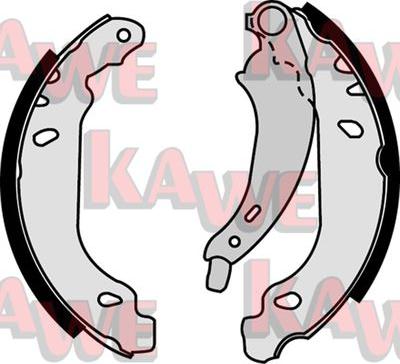 Kawe 07430 - Brake Shoe Set www.autospares.lv