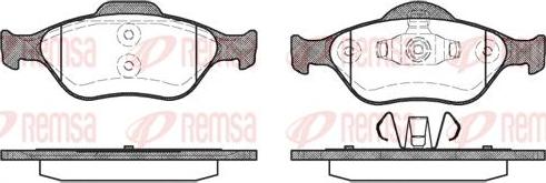 Kawe 0766 00 - Brake Pad Set, disc brake www.autospares.lv