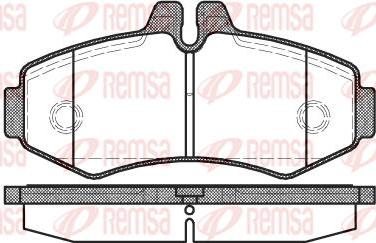 Kawe 0701 00 - Bremžu uzliku kompl., Disku bremzes www.autospares.lv