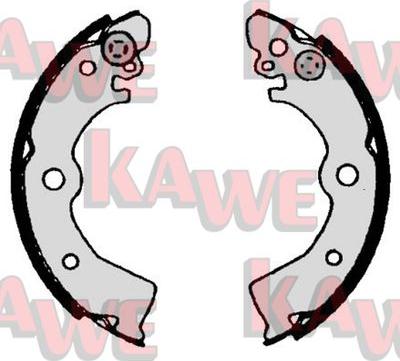 Kawe 07030 - Brake Shoe Set www.autospares.lv